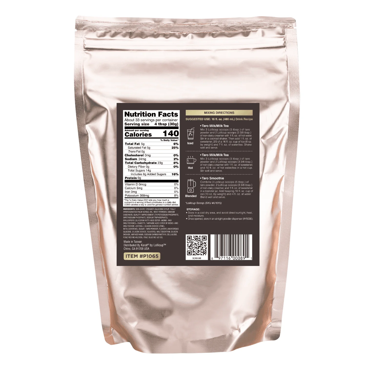 Taro Powder - Bag (2.2 lbs) - Image 6