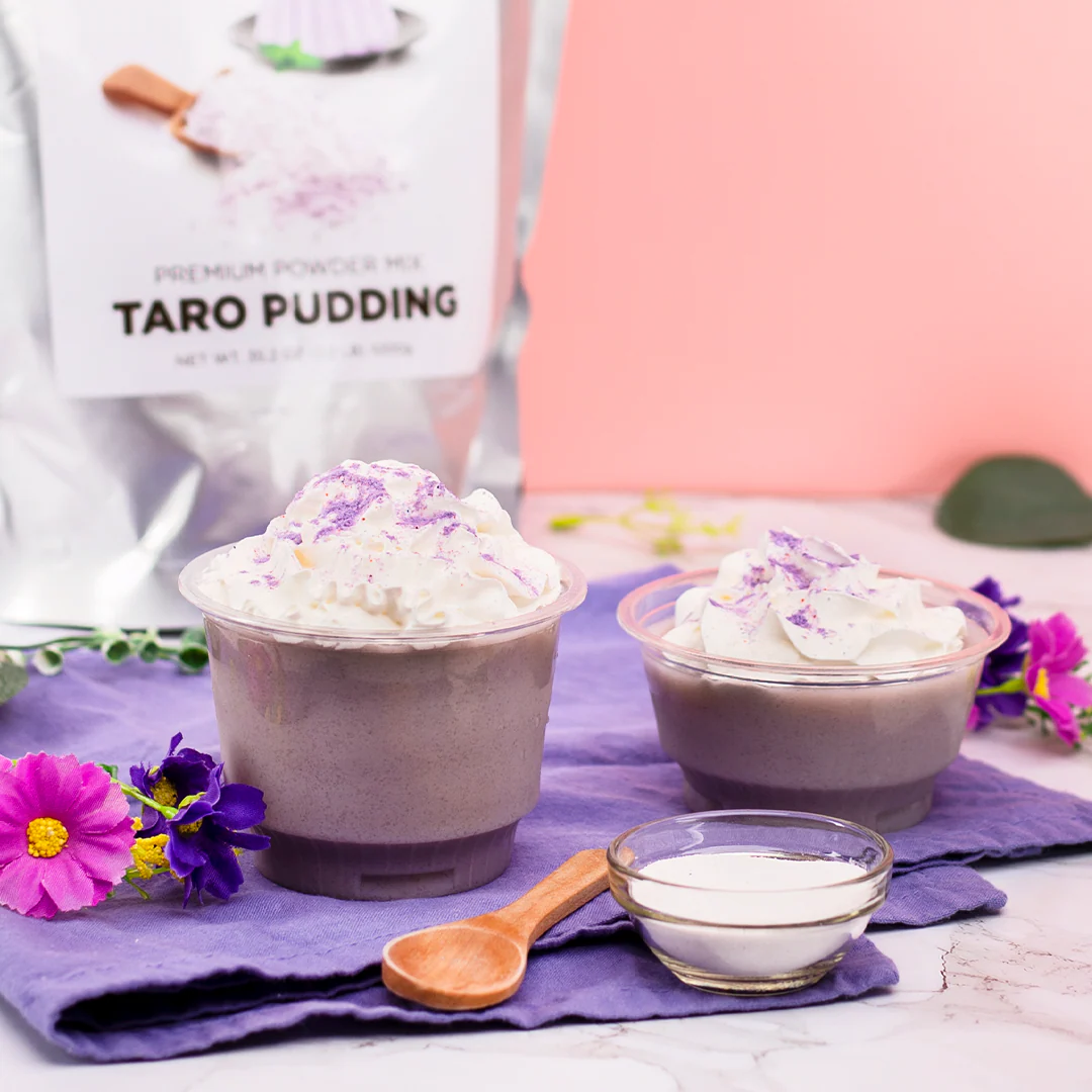 Taro Pudding Mix Powder - Bag (2.2 lbs) - Image 3