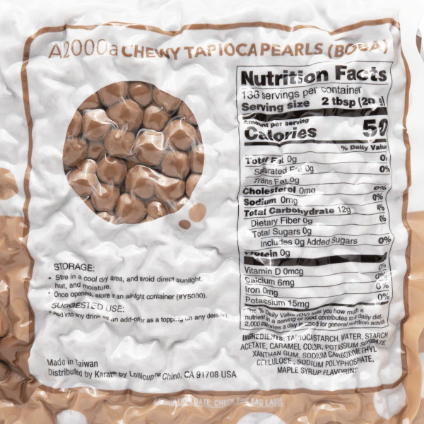 Tapioca Pearls (Chewy) - Case of 6 Bags - Image 9