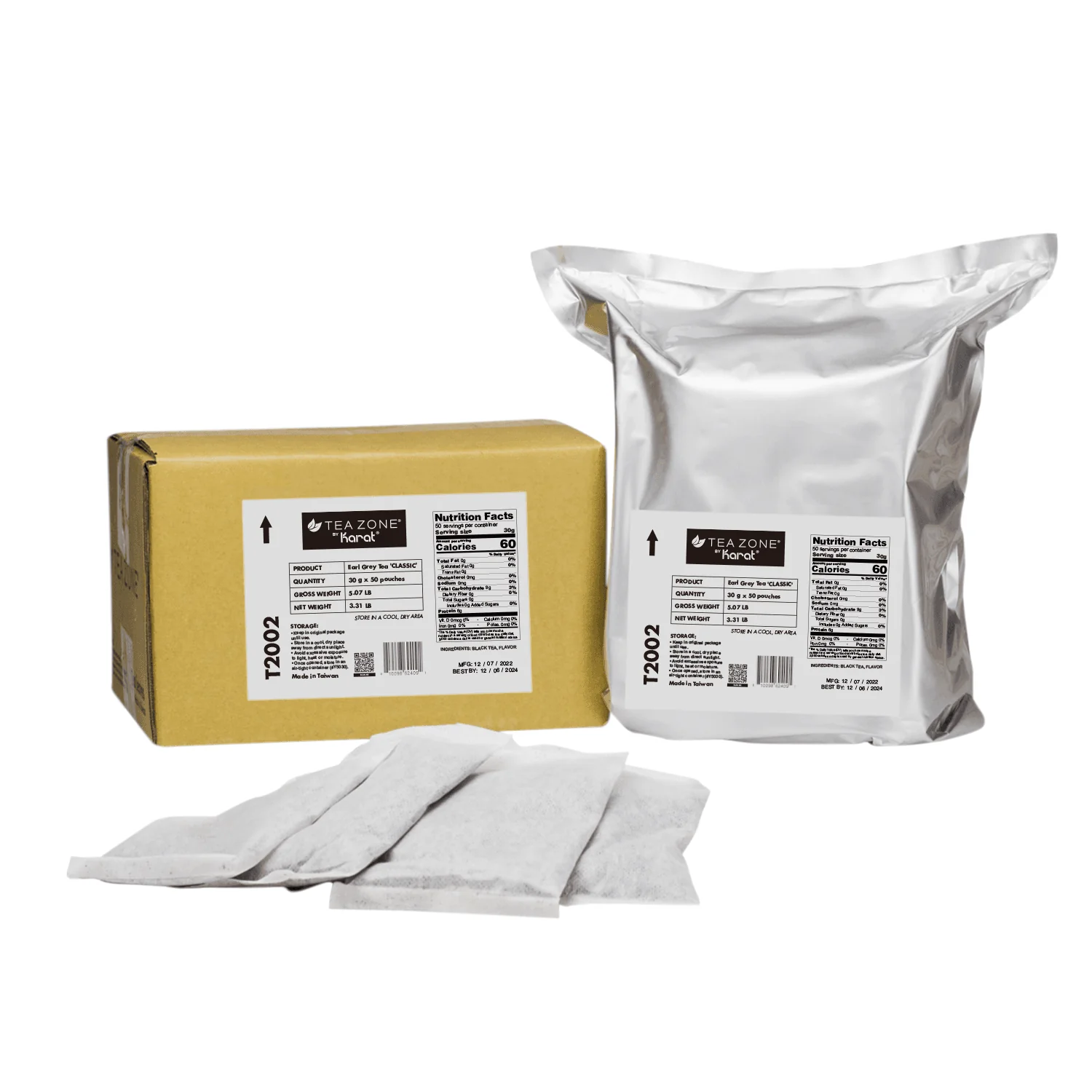 Classic Earl Grey Tea - Case of 50 bags