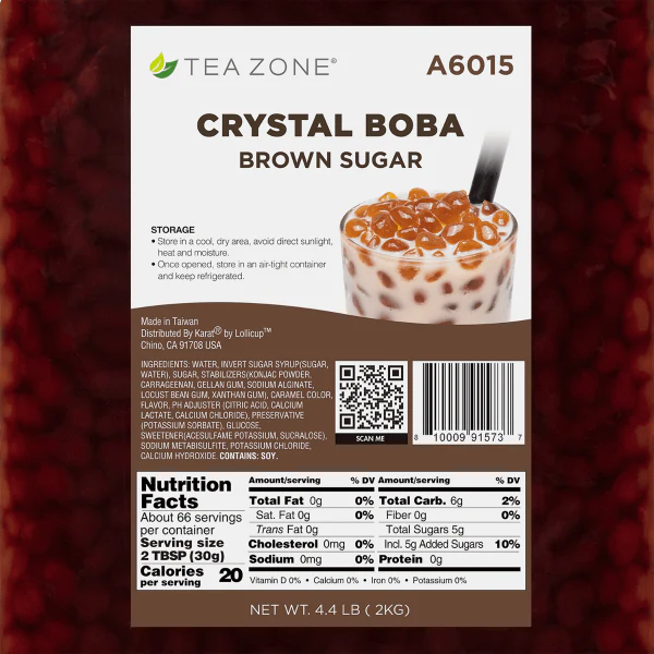 Crystal Boba, Brown Sugar - Case of 6 bags - Image 8