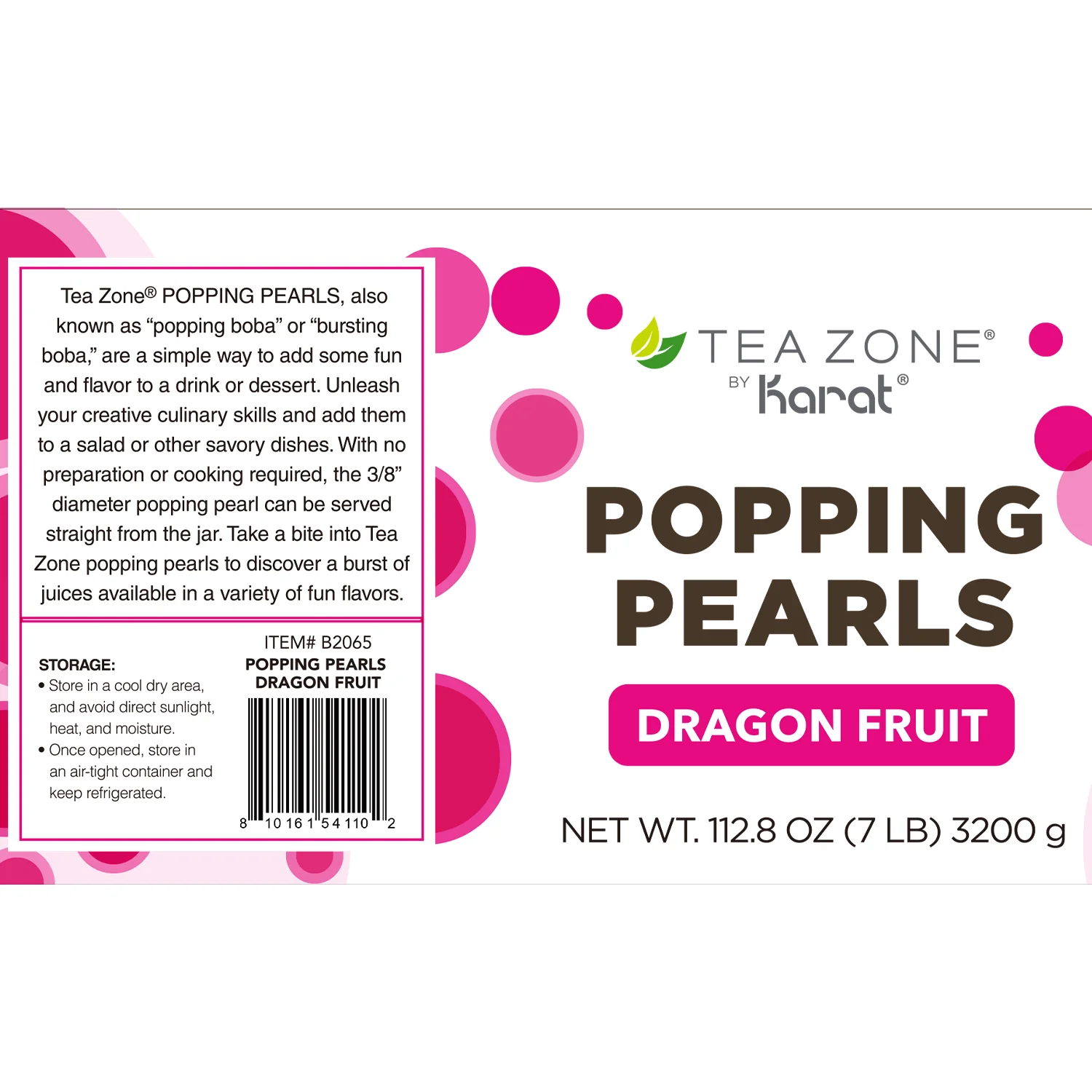 Dragon Fruit POPPING PEARLS™ - Jar (7 lbs) - Image 8