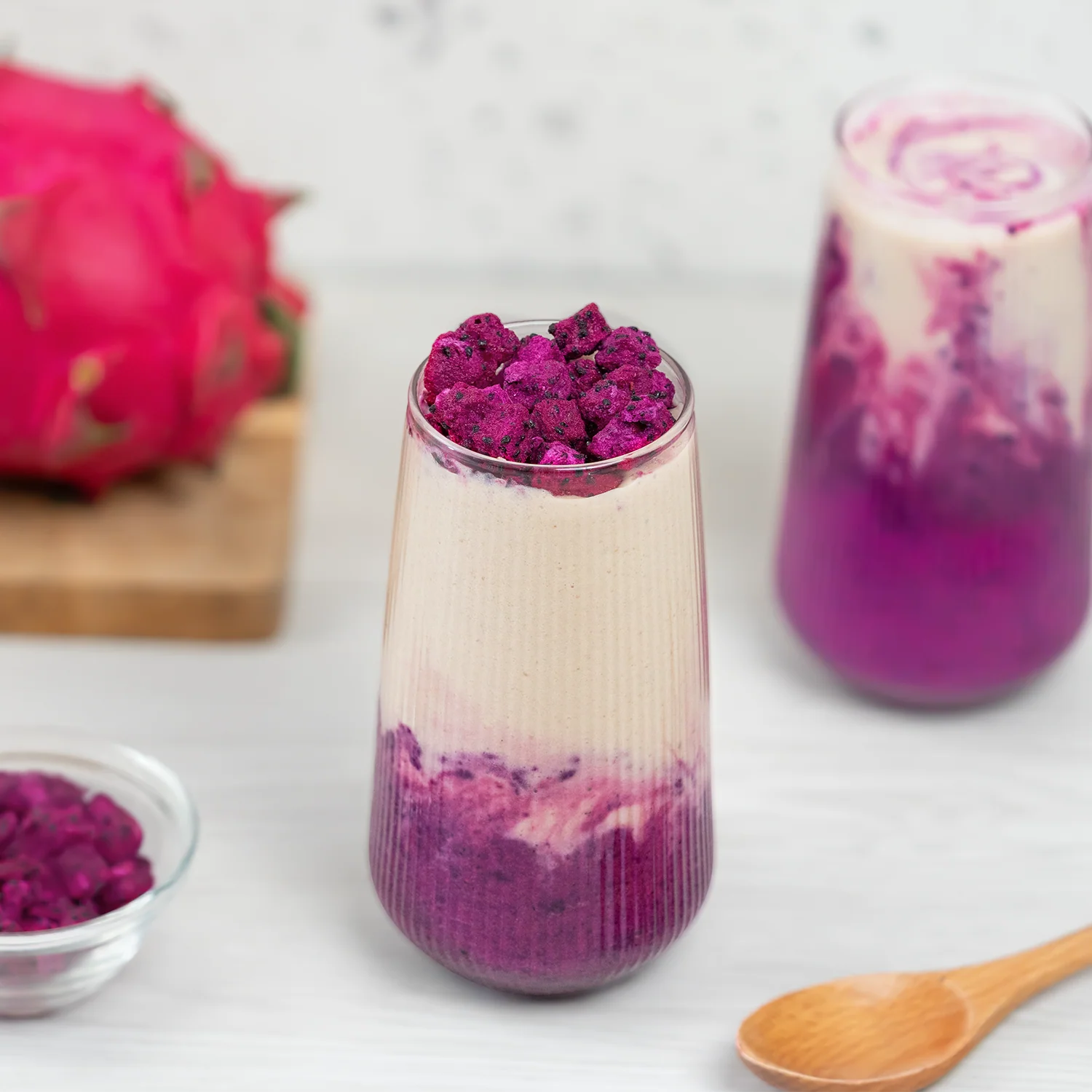 Tea Zone Freeze-Dried Dragon Fruit, Diced - Bag - Image 2
