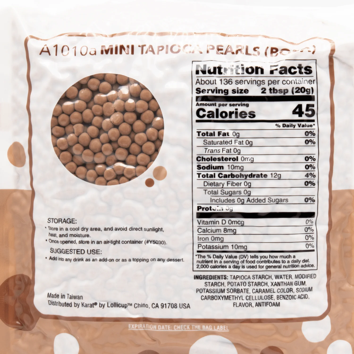 Mini Tapioca Pearls (Boba) - Case of 6 bags - Image 9