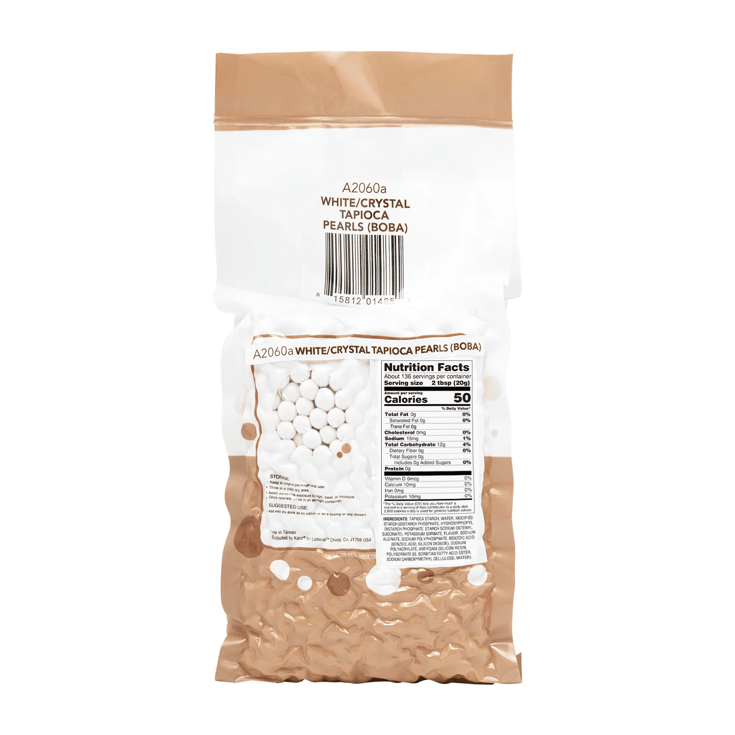 White Tapioca Pearls (Boba)- Case of 6 bags - Image 7