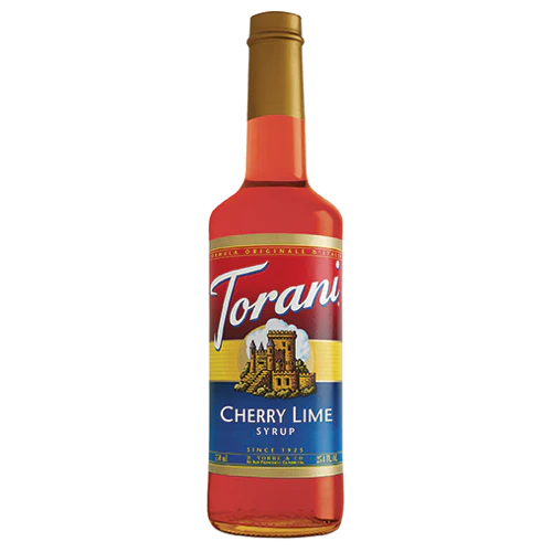 Torani Cherry Lime Syrup - Bottle (750 mL)