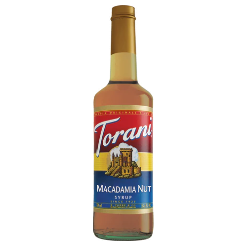 Torani Macadamia Nut Syrup - Bottle (750mL)
