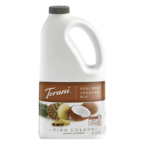 Torani Pina Colada Real Fruit Smoothie Mix - Bottle (64oz)