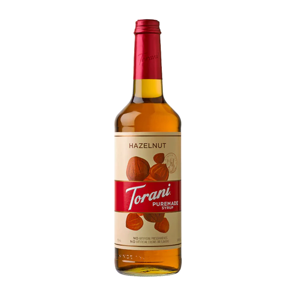 Torani Puremade Hazelnut Syrup - Bottle (750mL)