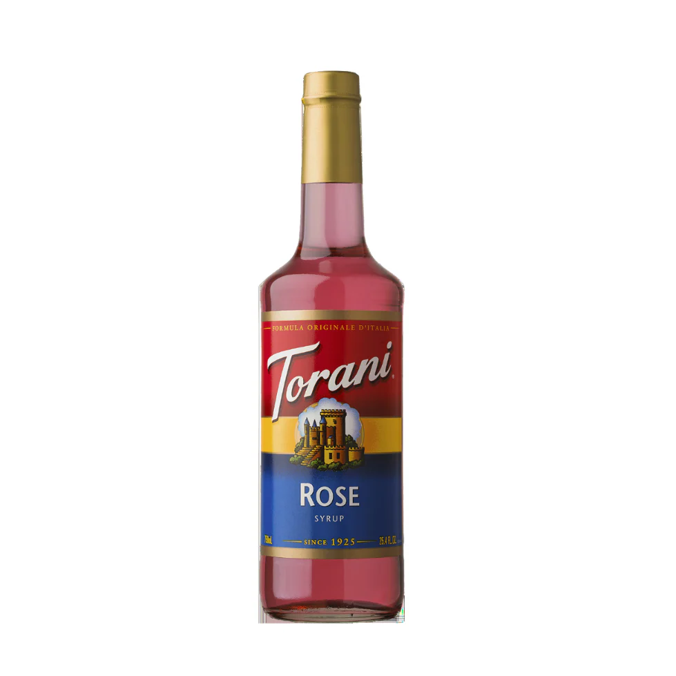 Torani Rose Syrup - Bottle (750 mL)