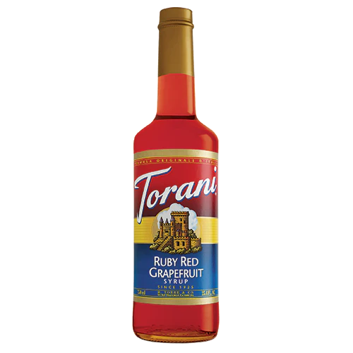 Torani Ruby Red Grapefruit Syrup - Bottle (750mL)