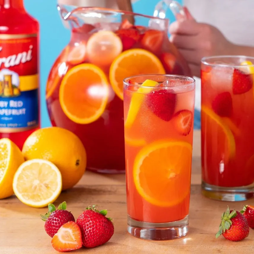 Torani Ruby Red Grapefruit Syrup - Bottle (750mL) - Image 4