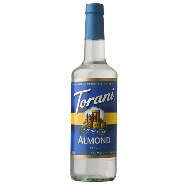 Torani Sugar Free Almond Syrup - Bottle (750mL)