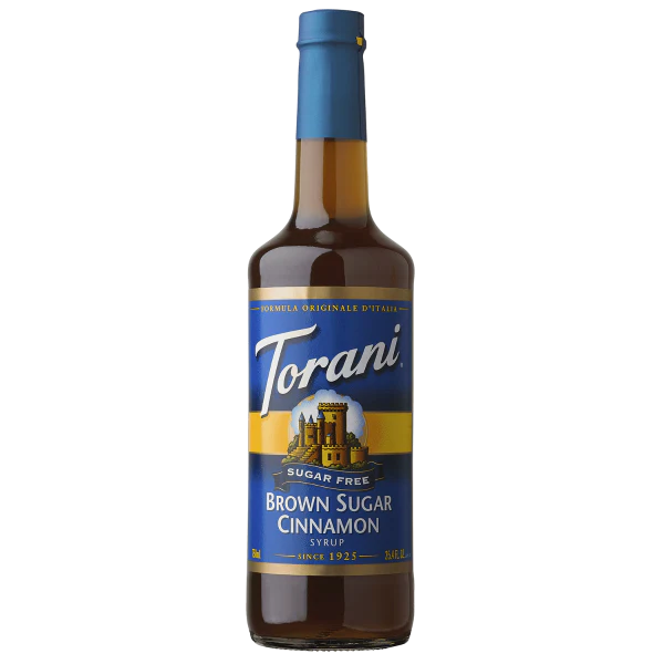 Torani Sugar Free Brown Sugar Cinnamon Syrup - Bottle (750mL)