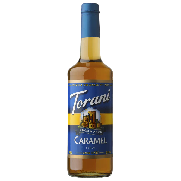Torani Sugar Free Caramel Syrup - Bottle (750mL)