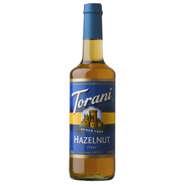 Torani Sugar Free Hazelnut Syrup - Bottle (750mL)