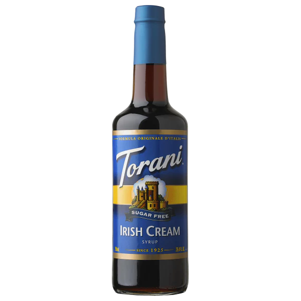 Torani Sugar Free Irish Cream Syrup - Bottle (750mL)