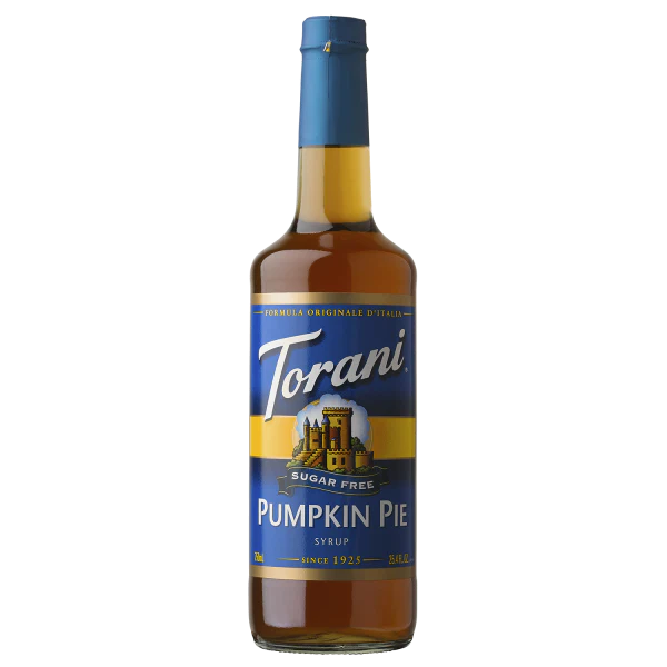 Torani Sugar Free Pumpkin Pie Syrup - Bottle (750mL)