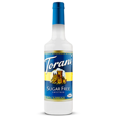 Torani Sugar Free Sweetener Syrup - Bottle (750mL)