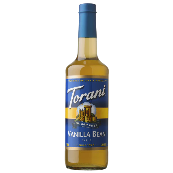 Torani Sugar Free Vanilla Bean Syrup - Bottle (750mL)