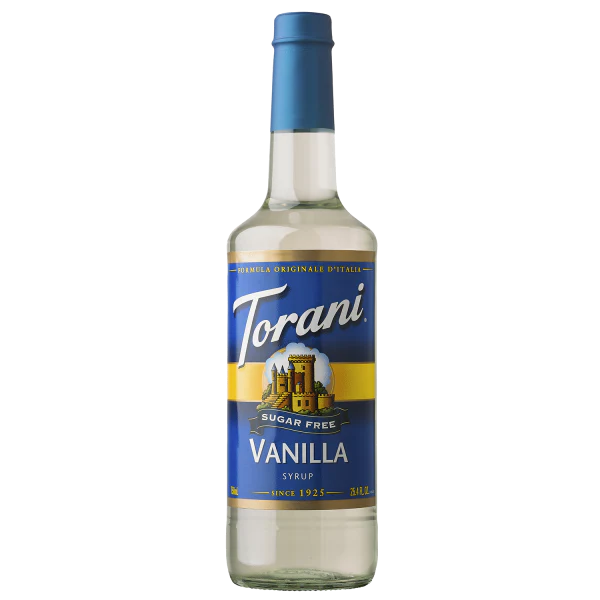 Torani Sugar Free Vanilla Syrup - Bottle (750mL)