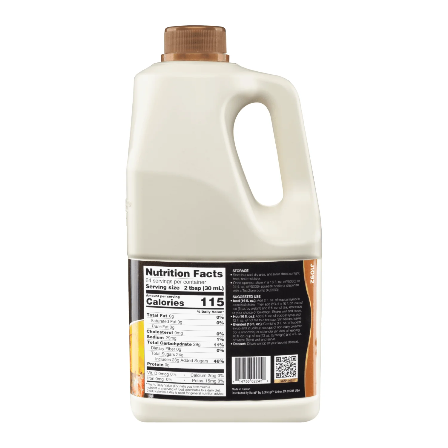 Tropical Syrup - Bottle (64oz) - Image 4