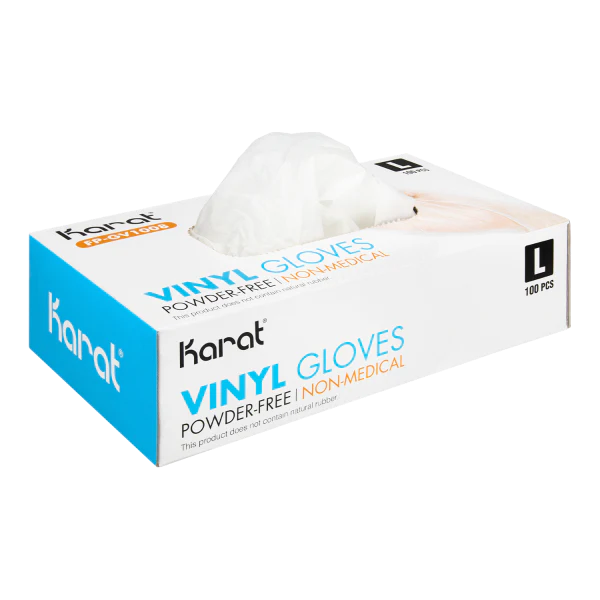 [1,000 ct] Vinyl Gloves | Latex-Free | Powder-Free | Clear | Large - Image 5