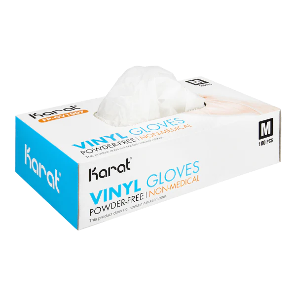 [1,000 ct] Vinyl Gloves | Latex-Free | Powder-Free | Clear | Medium - Image 5