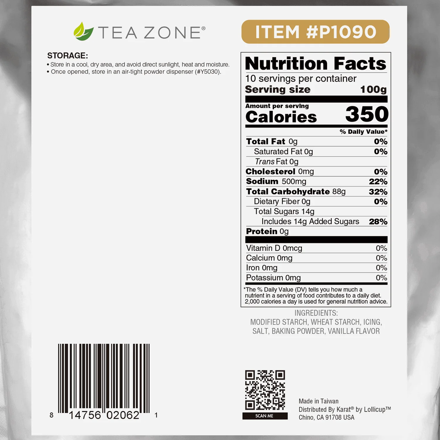 Waffle Powder Mix - Bag (2.2 lbs) - Image 3