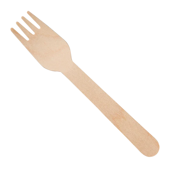 Karat Earth Wooden Compostable Heavy Weight Fork - 1,000 pcs - Image 2