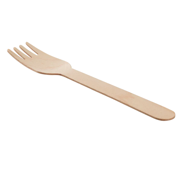 Karat Earth Wooden Compostable Heavy Weight Fork - 1,000 pcs - Image 3