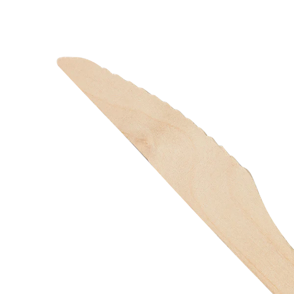 Karat Earth Wooden Compostable Heavy Weight Knife - 1,000 pcs - Image 4