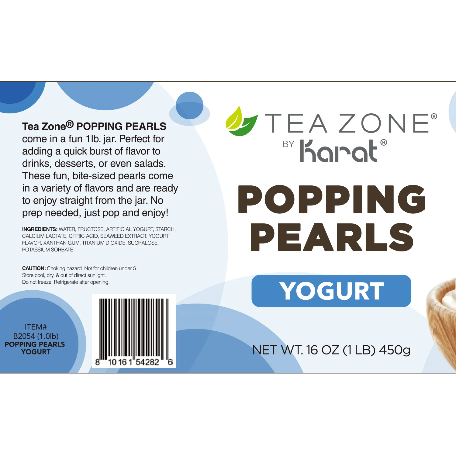 [12 Jars] Yogurt POPPING PEARLS™ (1 lb each) - Image 9
