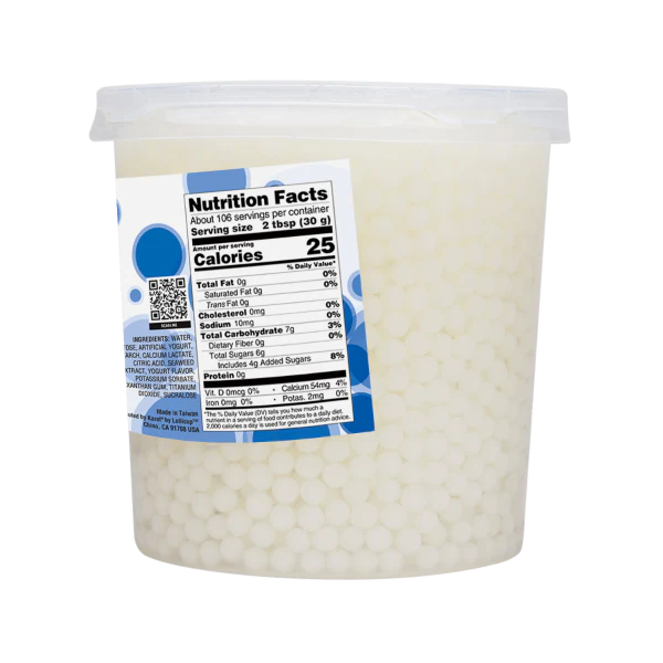 Yogurt POPPING PEARLS™ - Jar (7 lb) - Image 5