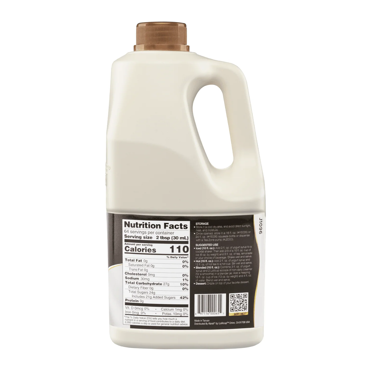 Yogurt Syrup - Bottle (64oz) - Image 4